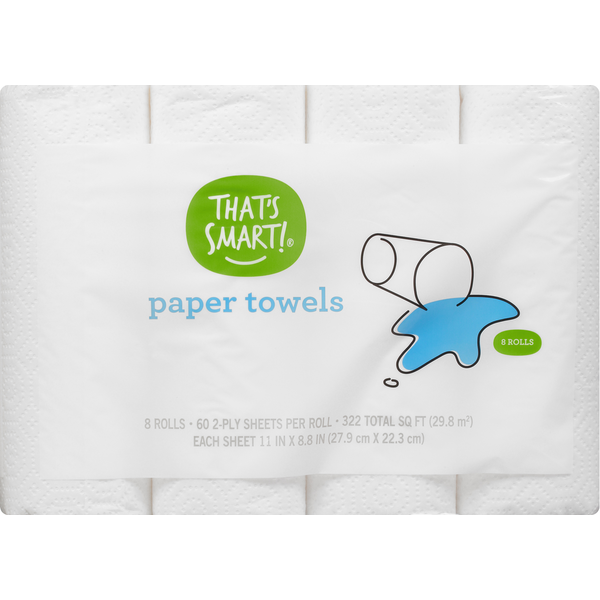 Paper Goods That's Smart! Paper Towels, 2-Ply hero