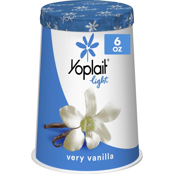 Yogurt/Kefir Yoplait Light Very Vanilla Fat Free Yogurt Cup hero