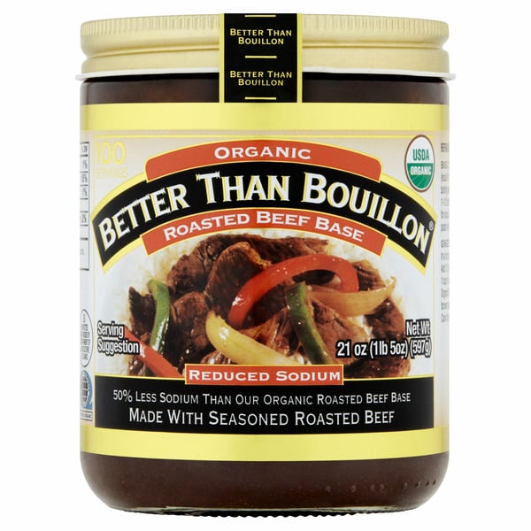 Soups & Broths Better Than Bouillon Organic Beef Base, 21 oz hero