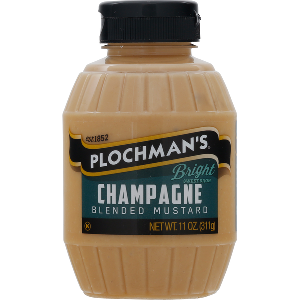 Condiments Plochman's Mustard, Champagne, Blended, Bright hero