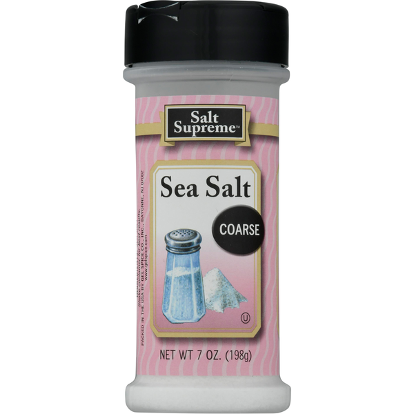 Spices & Seasonings Salt Supreme Sea Salt, Coarse hero