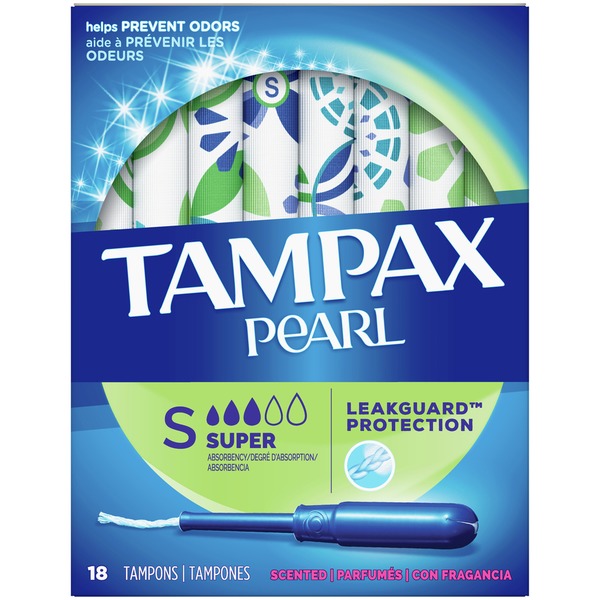 Feminine Care TAMPAX Tampons, Scented, Super hero