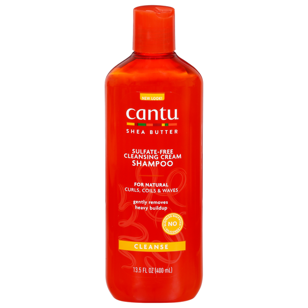 Hair Care Cantu Shampoo, Cleansing Cream, Sulfate-Free, Shea Butter hero