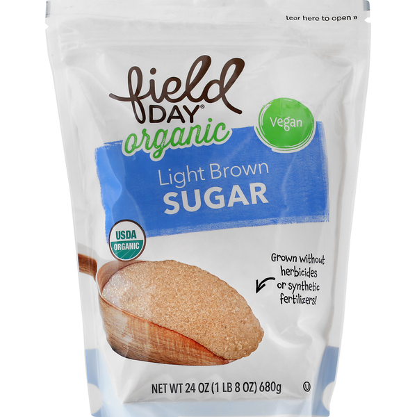 Baking Ingredients FIELD DAY Sugar, Organic, Light Brown hero