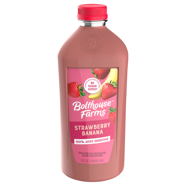 Refrigerated Bolthouse Farms Strawberry Banana hero