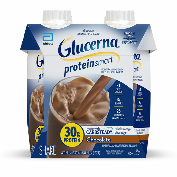 Energy & Sports Drinks Glucerna Nutrition Shake Chocolate Ready-to-Drink hero