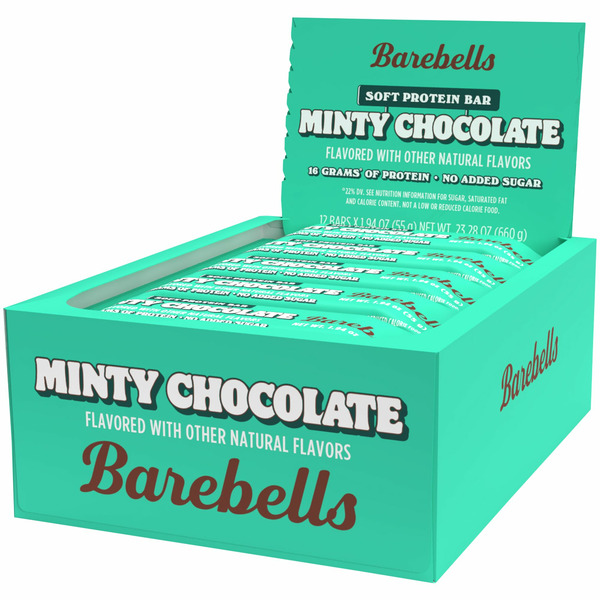 Bars Barebells Protein Bar, Minty Chocolate, Soft hero