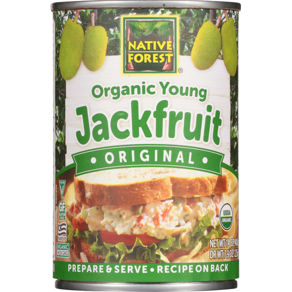 Canned Fruit & Applesauce Native Forest Jackfruit, Organic, Original, Young hero