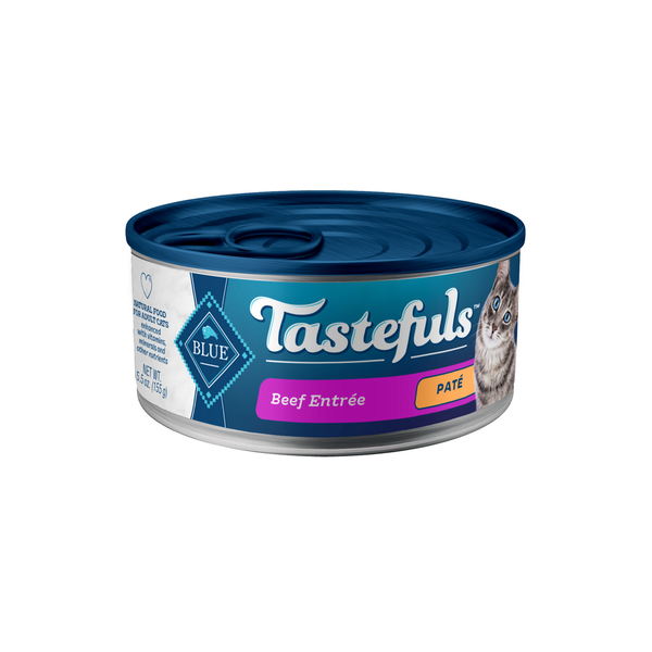 Blue Buffalo Tastefuls Natural Pate Wet Cat Food, Beef Entrée hero