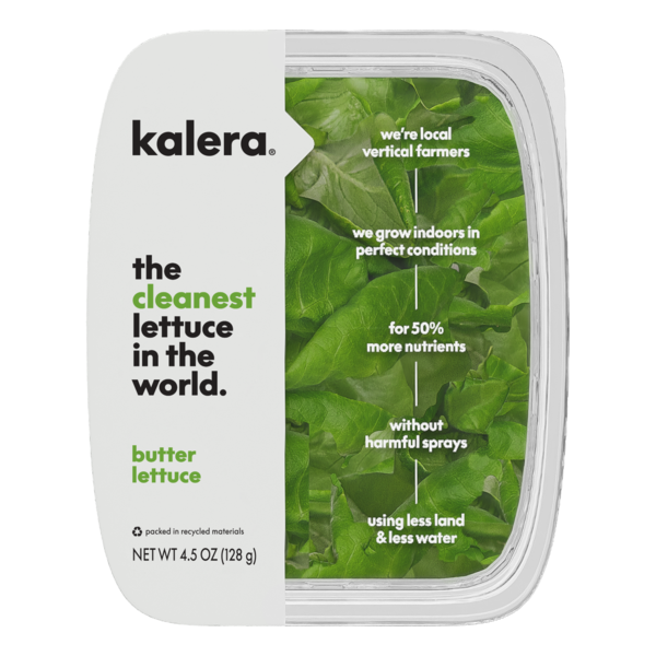 Packaged Vegetables & Fruits Kalera Hydroponic, Loose Leaf, Butter   Lettuce hero