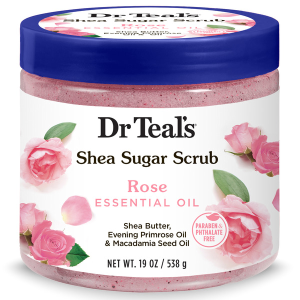 Beauty Dr Teal’s Rose Shea Sugar Scrub hero