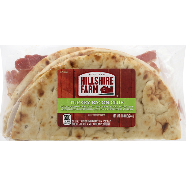 Prepared Meals Hillshire Farm Turkey Bacon Club hero