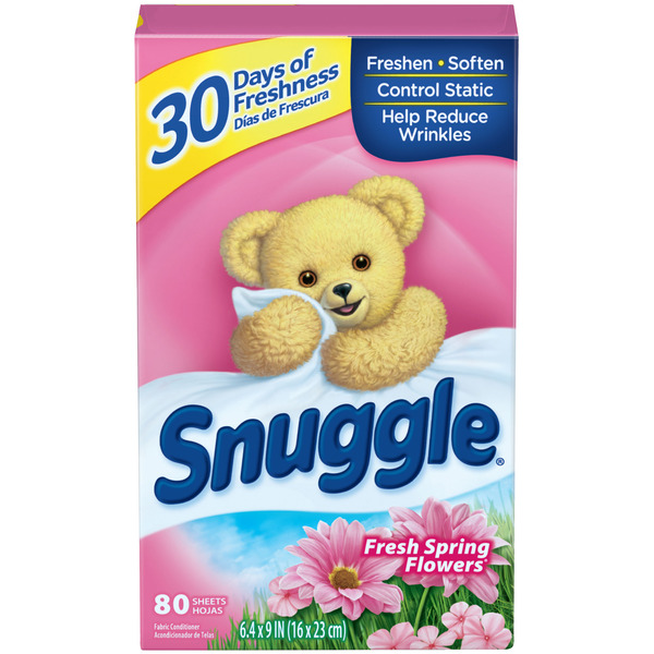 Laundry Snuggle Fabric Conditioner, Fresh Spring Flowers, Sheets hero