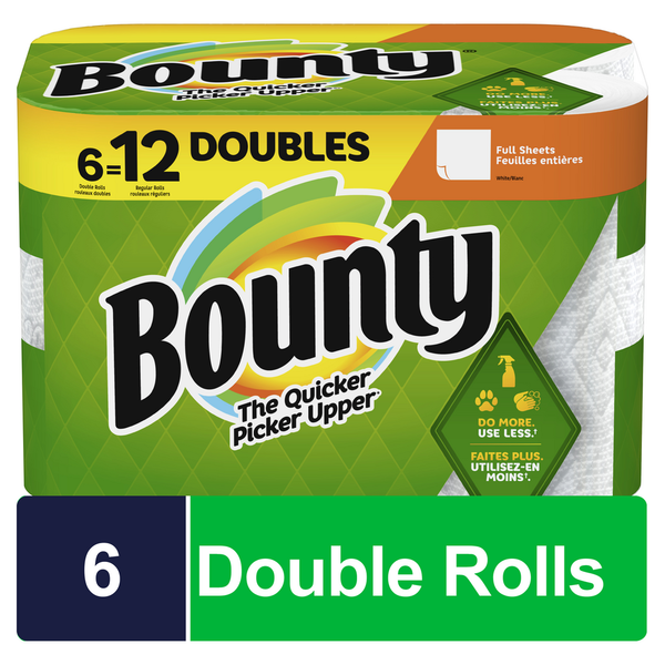 Paper Goods Bounty Full Sheet Paper Towels hero