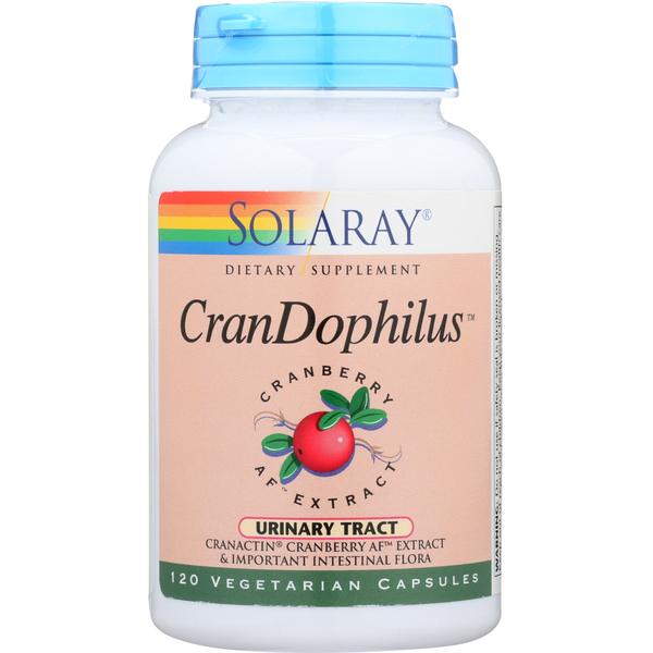 Supplement Combinations Solaray Crandophilus, Cranactin Cranberry Extract & Probiotic Blend hero