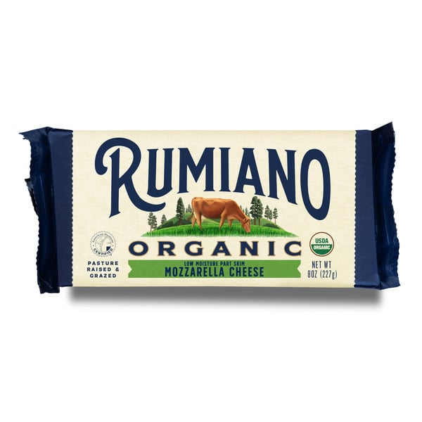 Packaged Cheese Rumiano Cheese Company Mozzarella Cheese hero