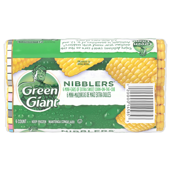 Frozen Vegetables Green Giant Extra Sweet Corn on the Cob Mini Ears hero