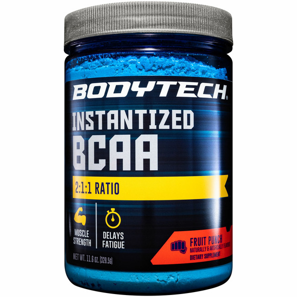 BCAAs BodyTech Instantized BCAA 2:1:1 - Fruit Punch (11.5 oz. / 45 Servings) hero