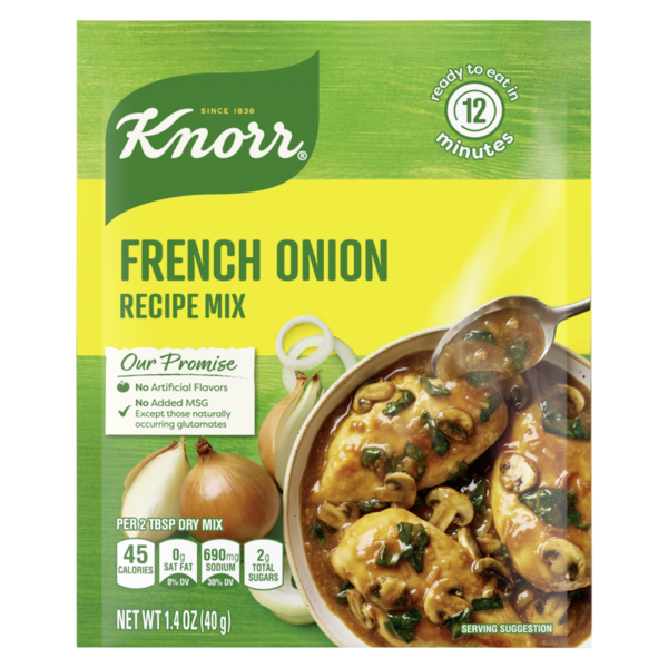 Soup, Broth & Bouillon Knorr Soup Mix And Recipe Mix French Onion hero