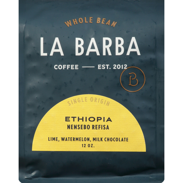 La Barba Coffee, Whole Bean, Ethiopia hero