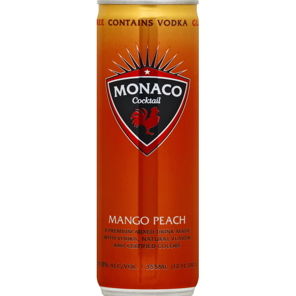 Ready-to-Enjoy Monaco Cocktail, Mango Peach hero