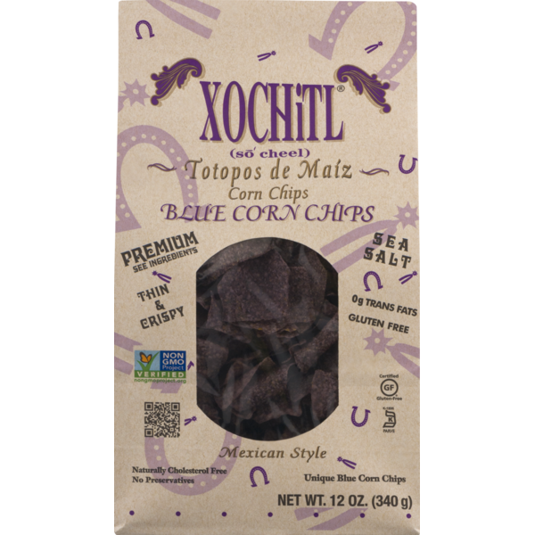 Chips Xochitl Blue Corn Chips Mexican Style hero