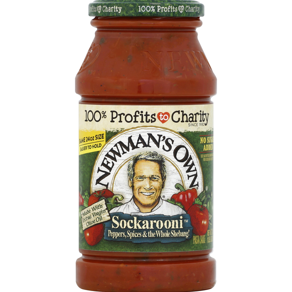 Pasta Sauce Newman's Own Pasta Sauce, Sockarooni hero