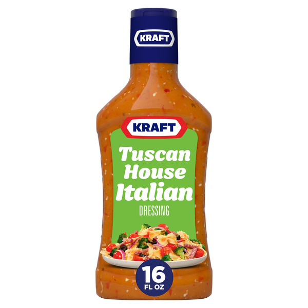 Salad Dressing & Toppings Kraft Tuscan House Italian Salad Dressing hero