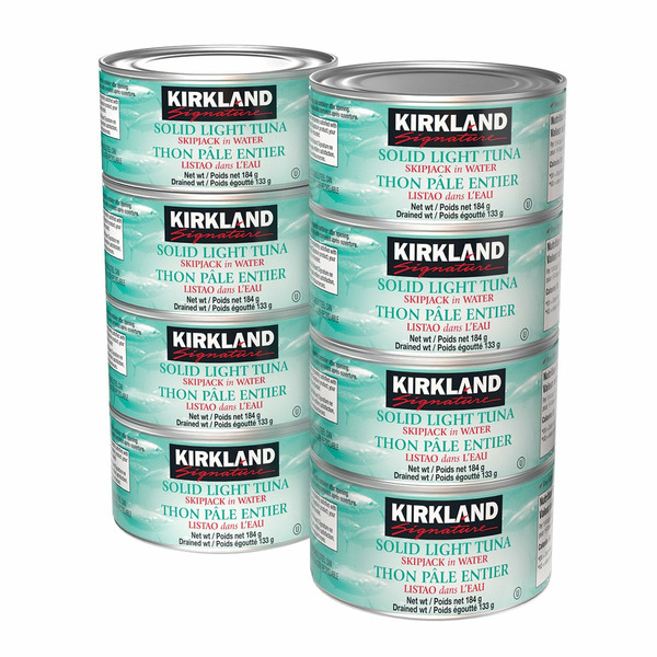 Costco Kirkland Signature Solid Light Tuna In Water Same-Day Delivery ...