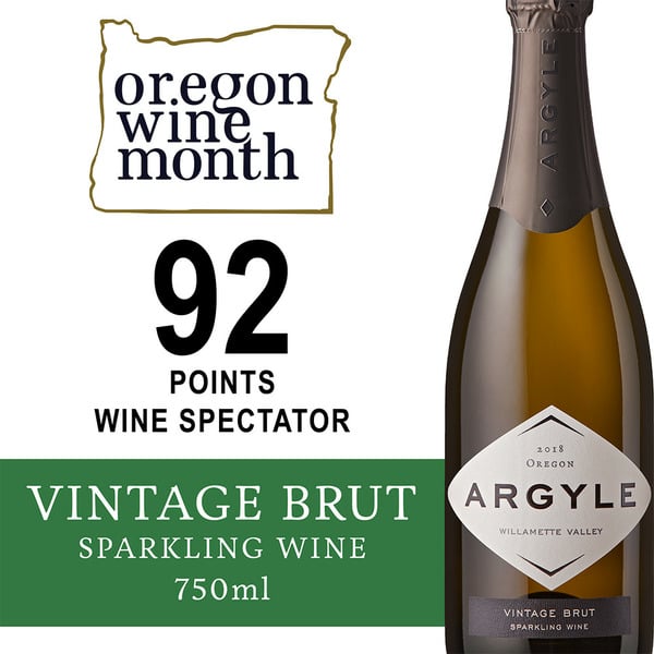 Sparkling Wine Argyle Vintage Brut, Willamette Valley hero