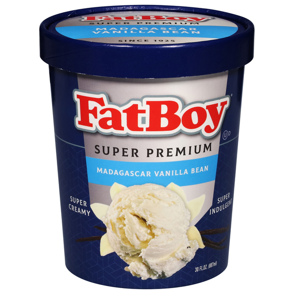 Ice Cream & Ice FatBoy Ice Cream, Madagascar Vanilla Bean, Super Premium hero