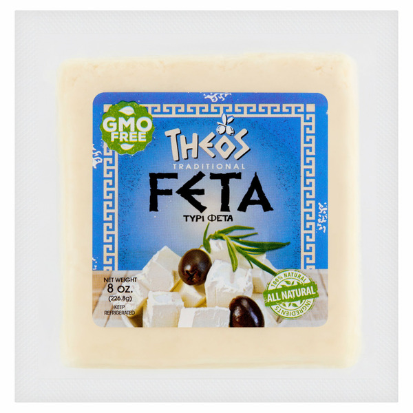 Packaged Cheese Theos Traditional Feta Cheese hero