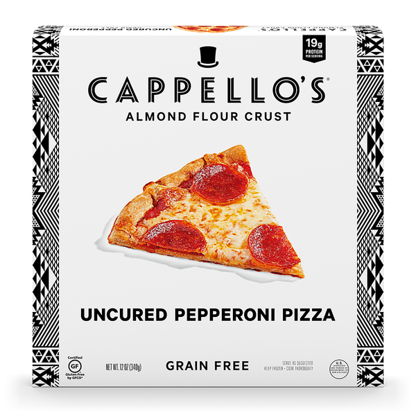 Frozen Pizza Cappello's Uncured Pepperoni Pizza hero