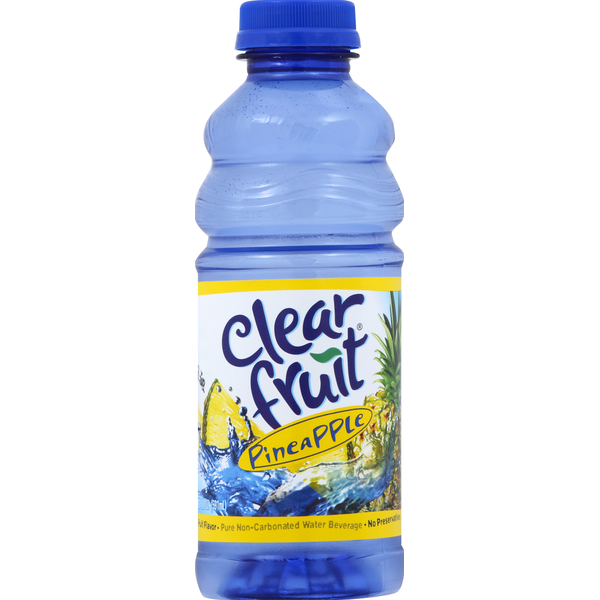 Soft Drinks Clear Fruit Water, Pineapple hero