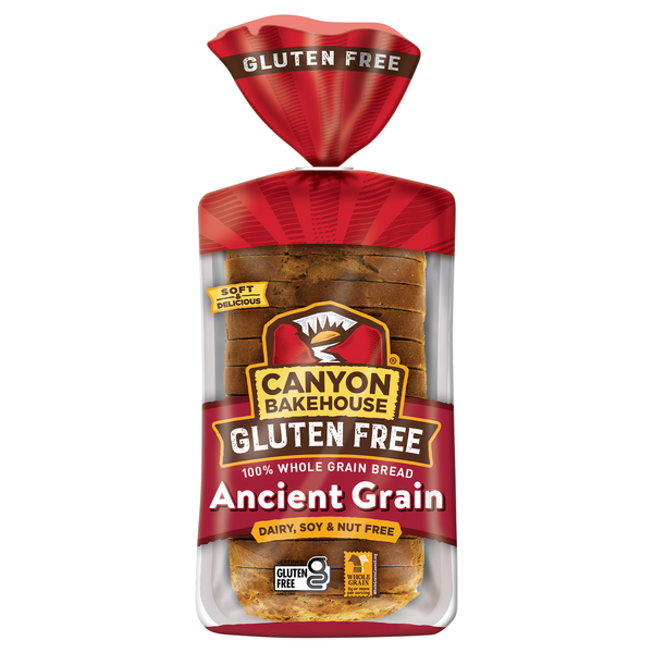 Bread Canyon Bakehouse Ancient Grain Gluten Free Bread, 100% Whole Grain Sandwich Bread, Fresh hero