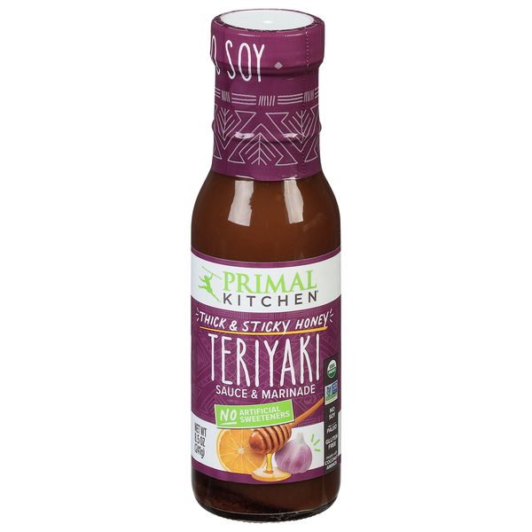 Asian Foods Primal Kitchen Sauce & Marinade, Teriyaki hero