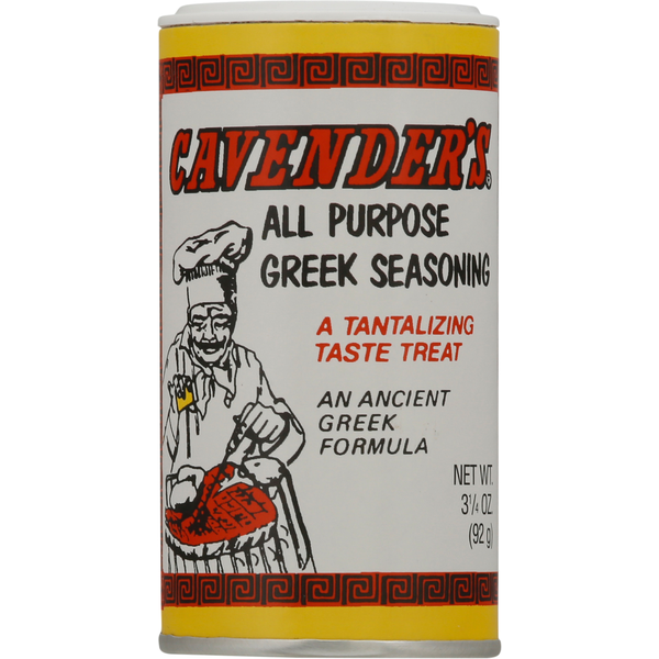 Spices & Seasonings Cavender's Seasoning, Greek, All Purpose hero