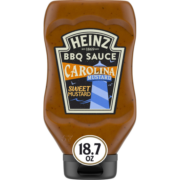 Marinades & Meat Preparation Heinz Carolina Mustard Style Sweet Mustard BBQ Sauce hero