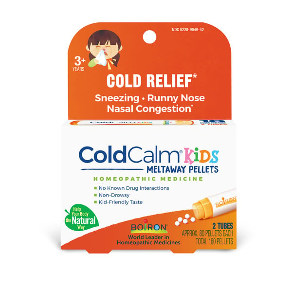 Cold, Flu & Allergy Boiron ColdCalm Kids Pellets, Homeopathic Medicine for Cold Relief hero