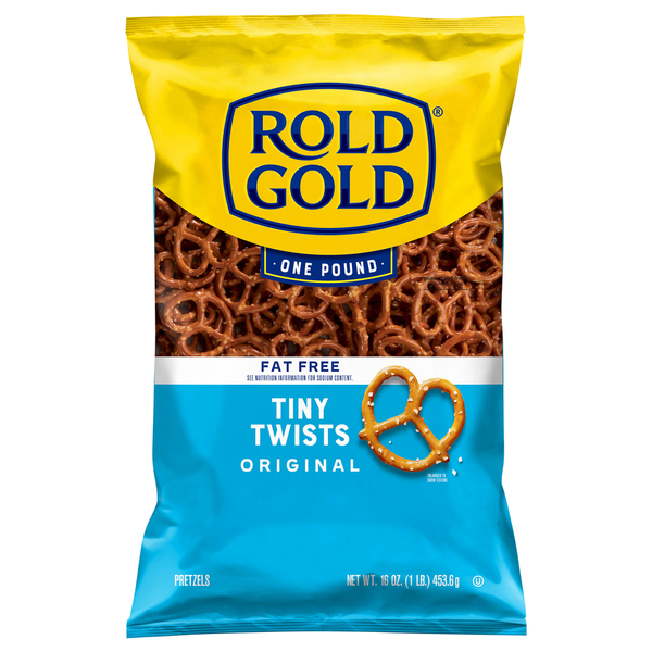 ROLD GOLD Pretzels, Fat Free, Original, Tiny Twists hero