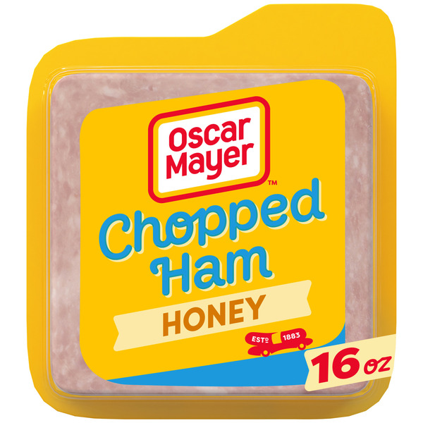 Lunch Meat Oscar Mayer Honey Chopped Ham & Water Product Sliced Deli Sandwich Lunch Meat hero