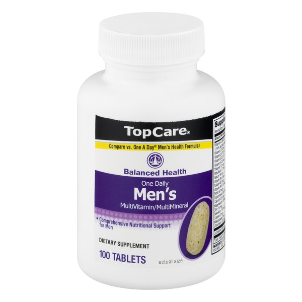 Vitamins & Supplements TopCare MultiVitamin Men's One Daily - 100 CT hero