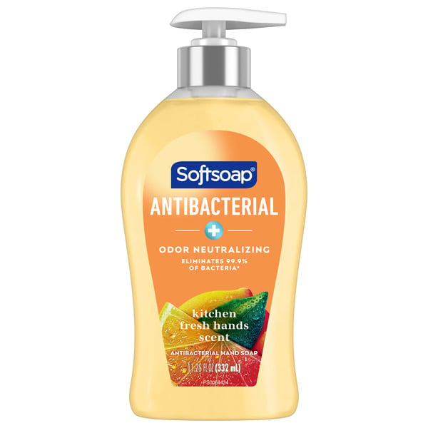 Softsoap Antibacterial Hand Soap, Citrus Scent, Kitchen Fresh Hands hero