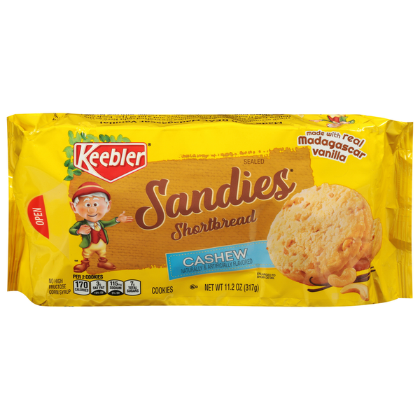 Cookies & Cakes Keebler Cookies, Cashew, Shortbread hero