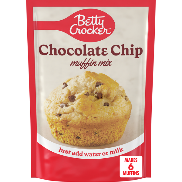 Doughs, Gelatins & Bake Mixes Betty Crocker Chocolate Chip Muffin Mix hero