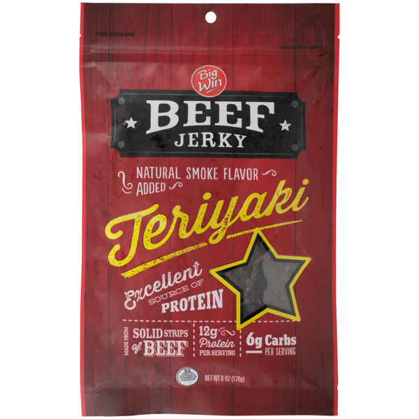 Rite Aid Brand Bw Beef Jerky Teriyaki 6Z hero