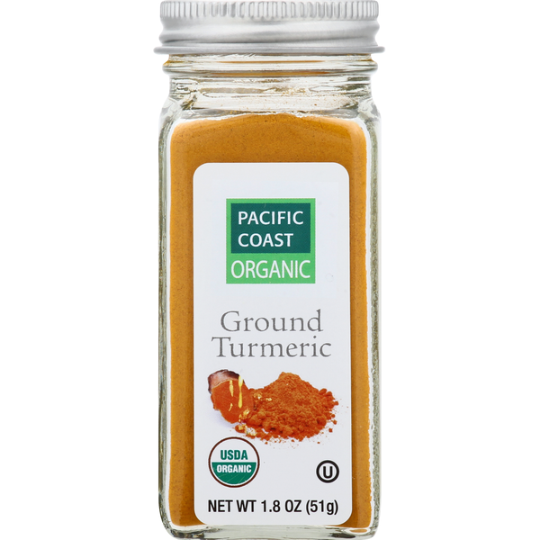 Spices & Seasonings PACIFIC COAST ORGANIC Turmeric, Ground hero