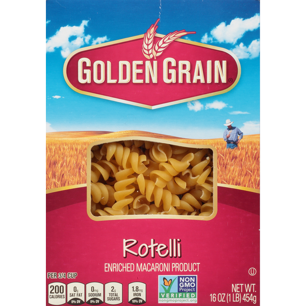 Dry Pasta Golden Grain Rotelli hero