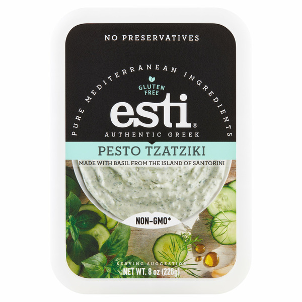 Prepared Meals Esti Authentic Greek Pesto Tzatziki hero