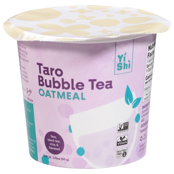 Tea Yishi Oatmeal, Taro Bubble Tea hero